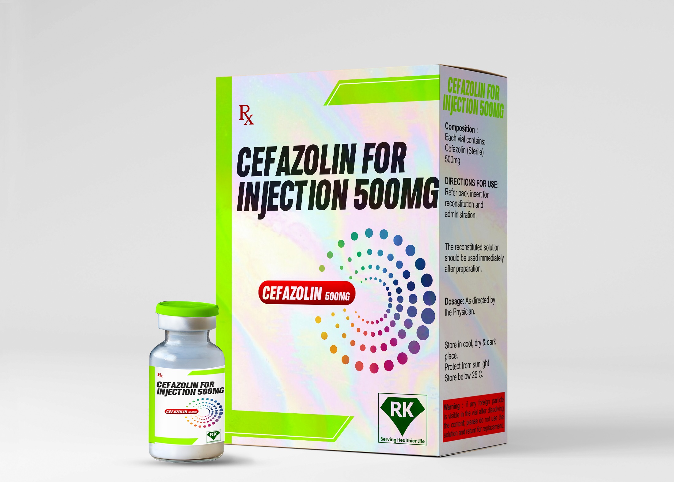 Cefazolin for Injection 500mg